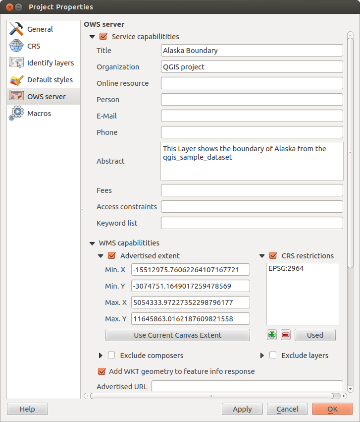 Qgis server