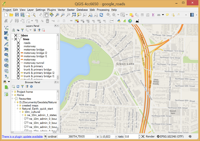 QGIS screenshot